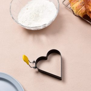 Fried Egg Ring for Cooking Heart Shape