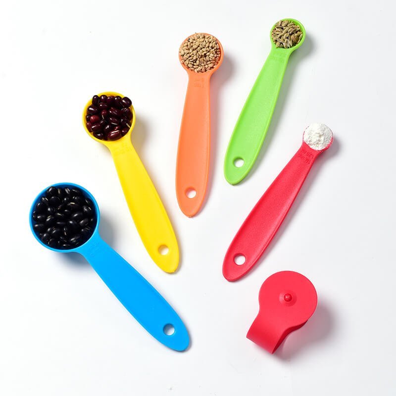 5PK Colorful measuring spoon