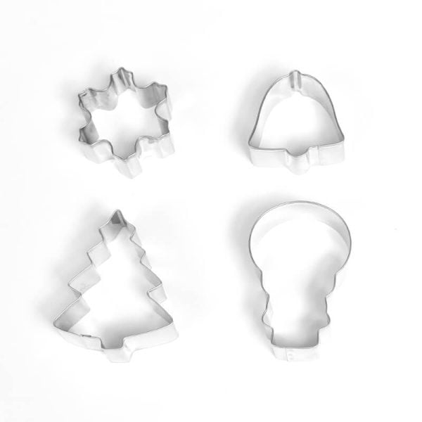 Chirstmas Cookie Cutter Stainless Steel Set