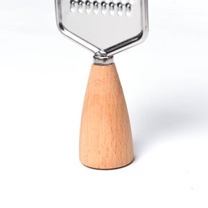 Coarse Cheese Grater with Wooden Handle