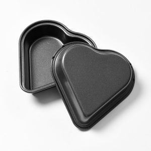Heart Shaped Non-Stick Cake Pan Mini 4-Inch