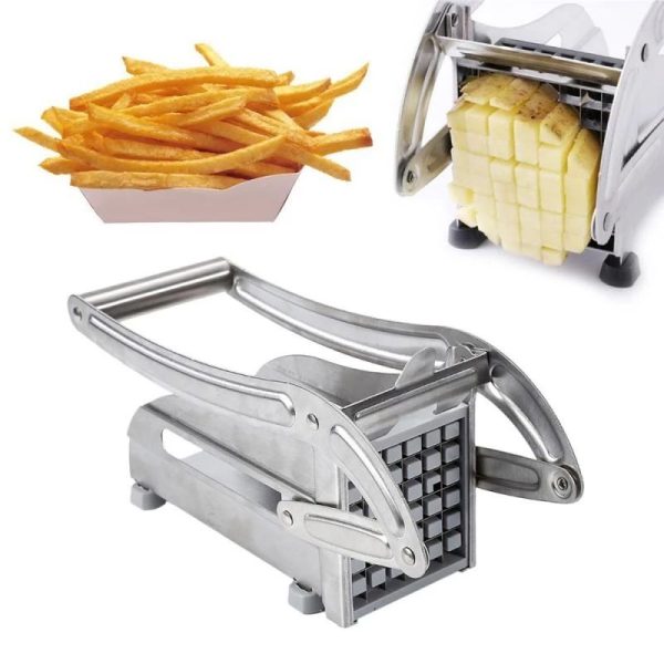 Potato Slicer French Fries Chips Maker Stainless Steel