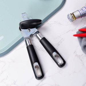 Manual Can Openers Side Cut with Non-slip TPR+PP Handle