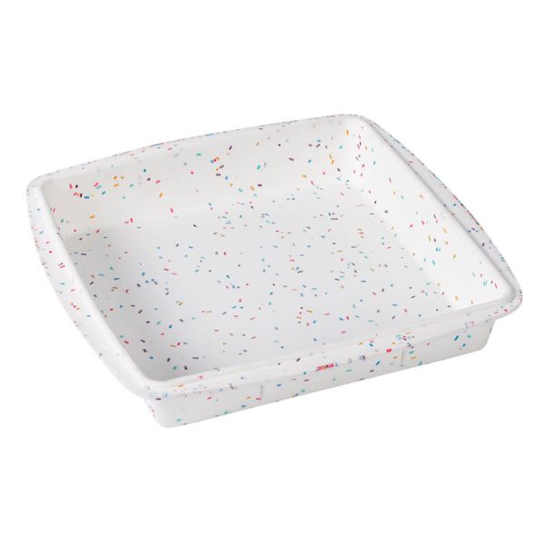 Square Pans Silicone Cake Baking Molds 10.6 inch
