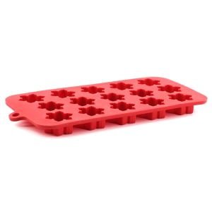 Christmas Snow Shape Ice Cube Mold Silicone 15in1