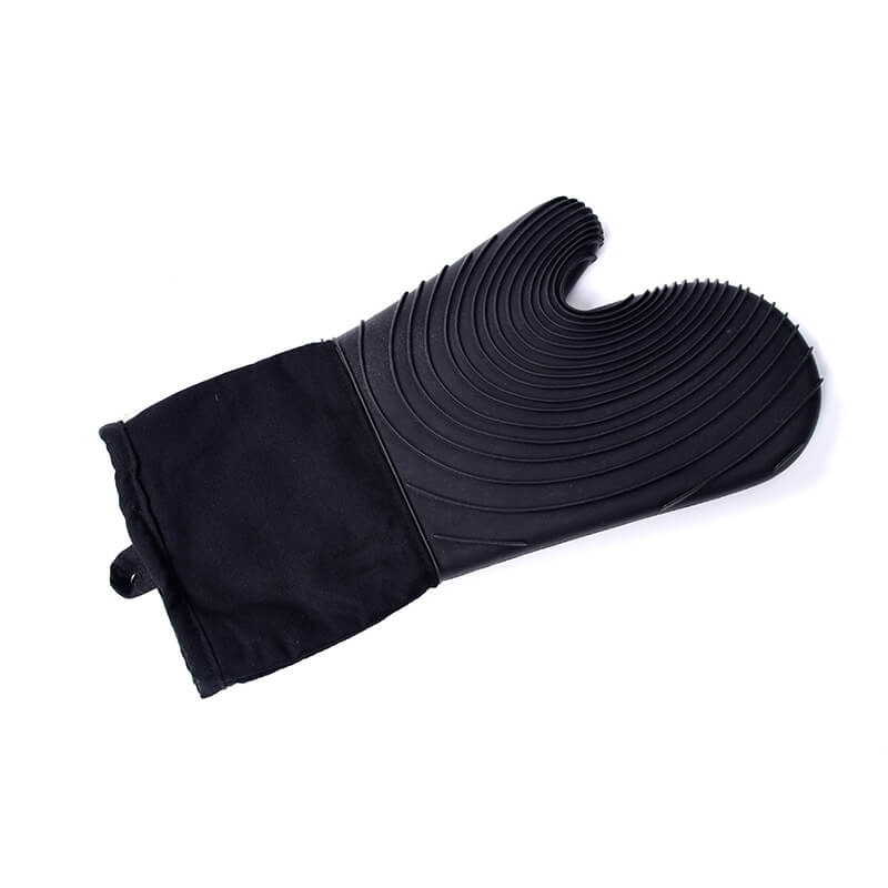 Double Oven Mitts Soft Cotton Lining Waterproof For Baking