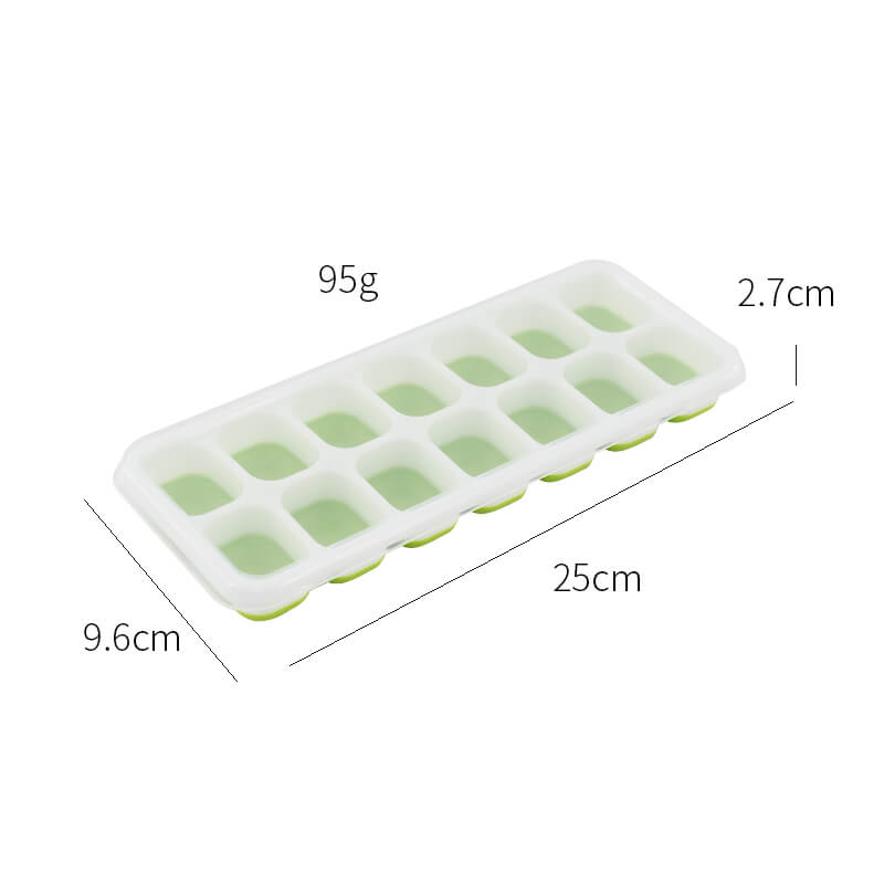 Silicone Ice Cube Tray with Lid Easy-Release 14in1 Supplier