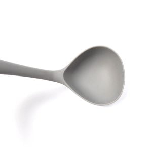 Silicone Kitchen Soup Ladle with Non-silp Handle