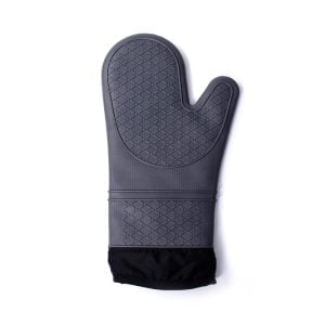Silicone Hand Gloves with Soft Cotton Lining For Kitchen