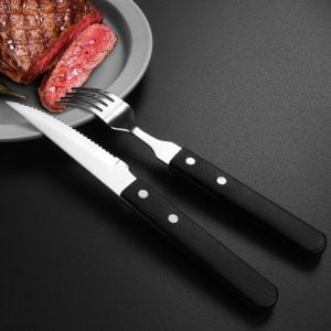 food grade stainless steel cutlery set oem product