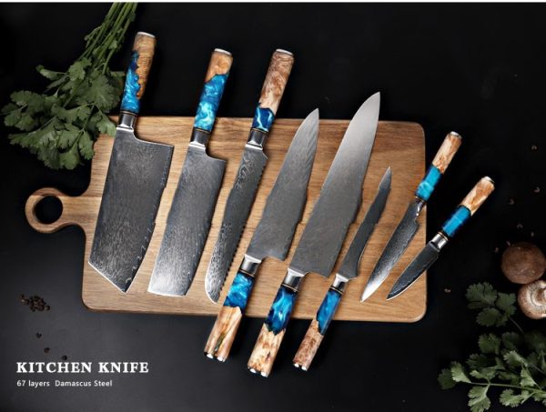 9.5 inch Damascus knife kitchen knife manufacturer
