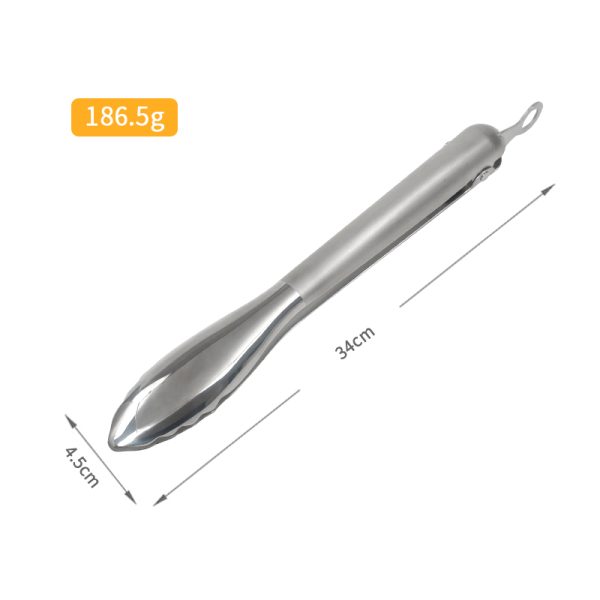 Food grade stainless steel kitchen tongs food clip