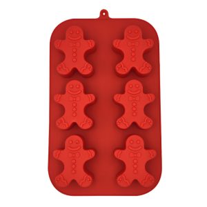 Christmas Chocolate Mold Silicone Baking Molds gingerbread Man
