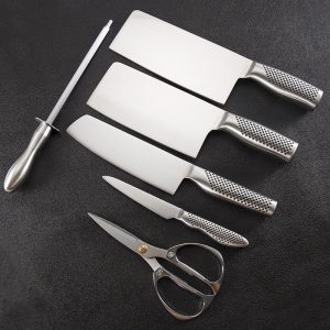 Professional stainless steel Chef's Knife with block